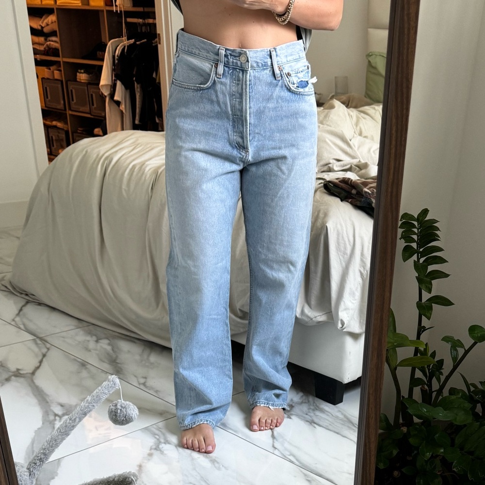 Agolde Denim Straight Leg Jeans